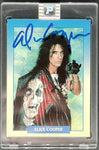 Alice Cooper Signed 1991 Brockum Rock Card #140 Pristine Authenticated