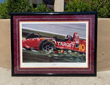Arie Luyendyk "The Flying Dutchman" Indy Car Racing Lithograph "Pole Position"