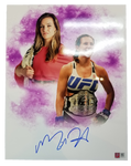 Meisha Tate Signed UFC Photo PA COA