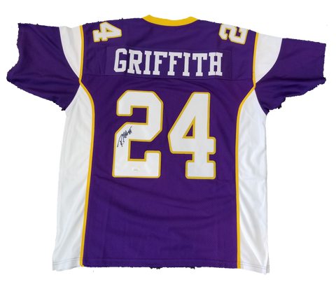 Robert Griffith signed Minnesota Vikings Jersey JSA COA