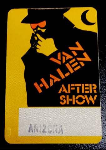 Van Halen - Unused Backstage Pass, Arizona 2015