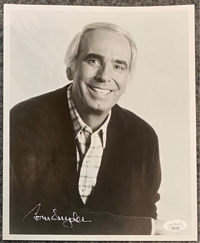 Tom Snyder Signed Photo