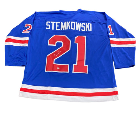 Pete Stemkowski Signed Jersey