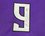 Kenny Thomas Signed Framed Kings Jersey