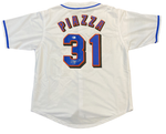 Mike Piazza New York Mets Autographed Jersey - White Beckett COA