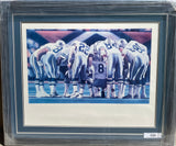Dallas Cowboys Huddle Painting by Dan Smith