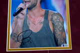 Adam Levine Maroon 5 Autographed Photo Collage Beckett COA