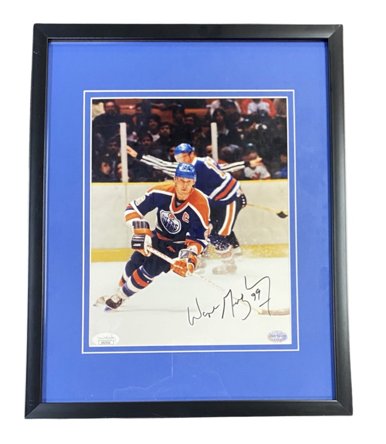 Wayne Gretzky Autographed Signed Framed Edmonton Oilers Jersey 