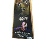NBA Replica Trophy Signed by Magic Johnson