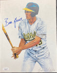 Ben Grieve Oakland Athletics Signed Portrait