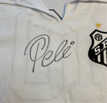 Pele S.F.C Autographed Jersey - White - PSA COA