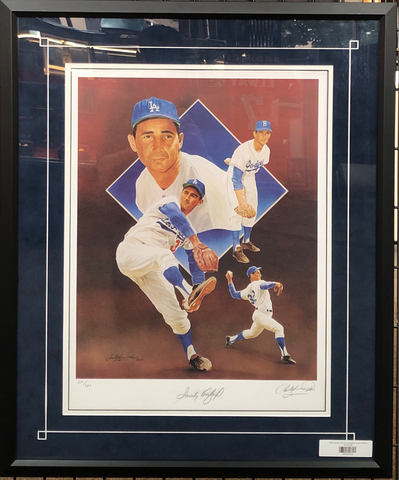 Sandy Koufax Litho by Christopher Paluso 200/950 JSA LOA