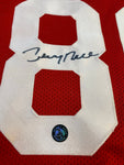 Jerry Rice San Francisco 49ers Autographed Jersey - Red - JSA COA