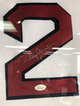 Roger Clemens Signed Jersey #2 Boston - White - Custom Matting - JSA WPP099017 - All In Autographs - MLB