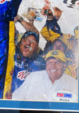 Kyle Busch NASCAR Signed Photo Collage