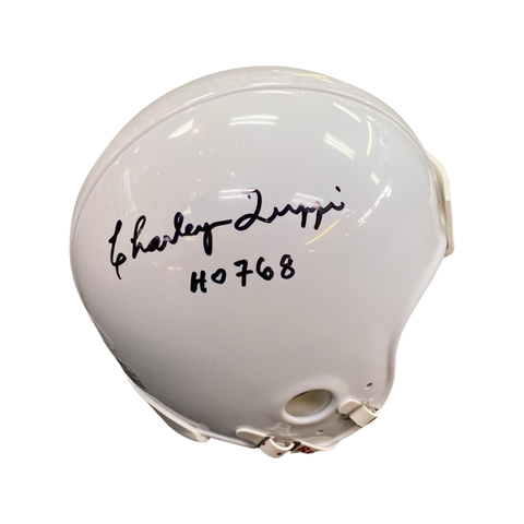 Charley Trippi Chicago Cardinals Signed Mini Helmet - No logo or face mask