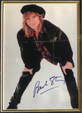 Barbara Streisand Signed 11x14 Photo with 4 Additional Photos Framed 23x24 - All In Autographs
