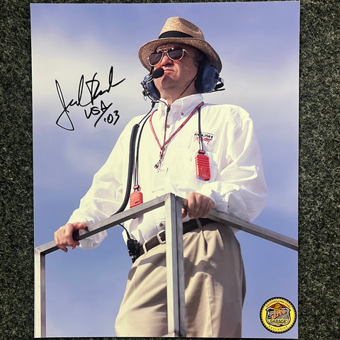 Jack Roush Photo 8x10 Autographed Photo