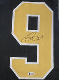 Drew Brees New Orleans Saints Autographed Framed Jersey - Black