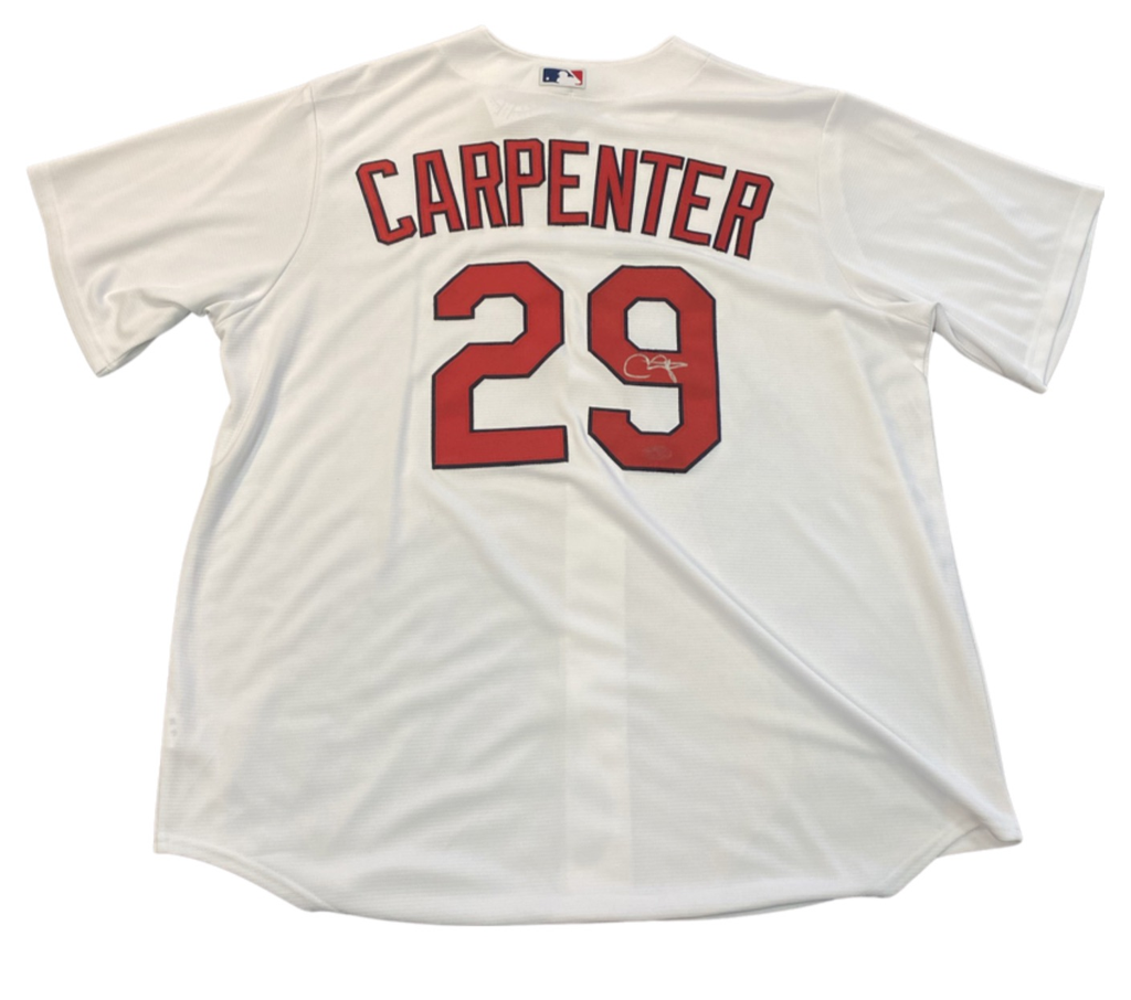 Chris Carpenter St. Louis Cardinals Autographed Jersey - White - JSA COA –  All In Autographs
