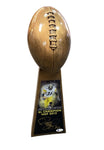 Lombardi Replica Trophy Signed by Jerome Bettis