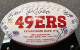 San Francisco 49ers Super Bowl LIV (54) Team Signed Football