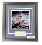 Buzz Aldrin Apollo 11 Moon Landing 16x17 Framed Photo - Autographed Cut Out