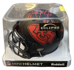 Nick Lowery Kansas City Chiefs Autographed Mini Helmet - Black