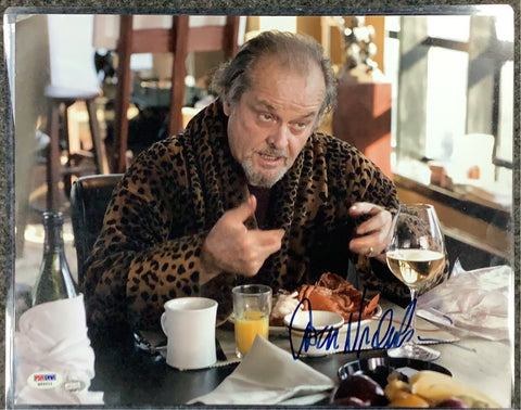 Jack Nicholson Signed 11x14 Photo PSA Authenticated