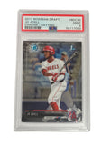 2017 Bowman Draft #BDC95 Jo Adell Chrome - Batting-Ref. PSA 9