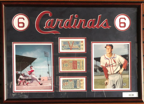 Stan Musial St. Louis Cardinals Signed Framed Photo