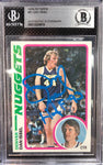 1978-79 Dan Issel Topps #81 Denver Nuggets Autographed Card