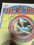 Terri Clark - Signed Newspaper Advertisement - JSA Authentic