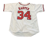 Bryce Harper Washington Nationals Autographed Jersey - White