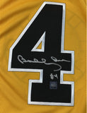 Bobby Orr Boston Bruins Signed Jersey - Yellow