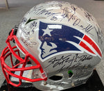 New England Patriots Super Bowl LII (52) Signed Team Signed Helmet