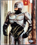 Peter Weller Signed RoboCop 8x10 Photo Beckett COA