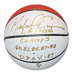 Michael Cooper Autographed Basketball