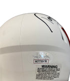 Tony Richardson Kansas City Chiefs Autographed Mini Helmet - White