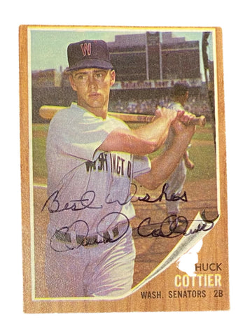 Chuck Cottier Signed Card