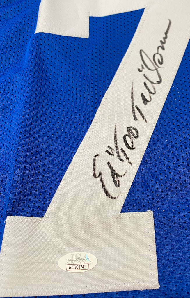 Ed “Too Tall” Jones Signed Dallas Cowboys Jersey JSA COA – All In Autographs