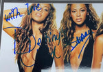 Beyoncé Knowles Framed Photo With Facsimile Signature