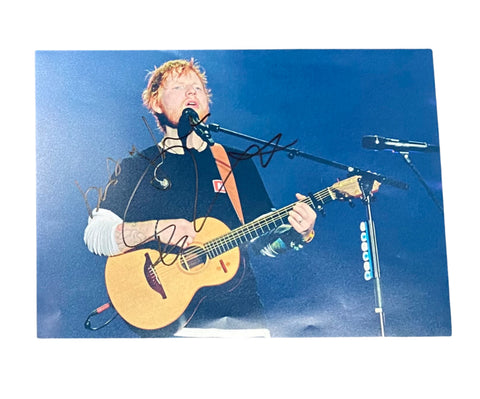 Ed Sheeran - signed 8x10