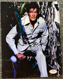 Roger Moore Signed 8x10 PSA certified
