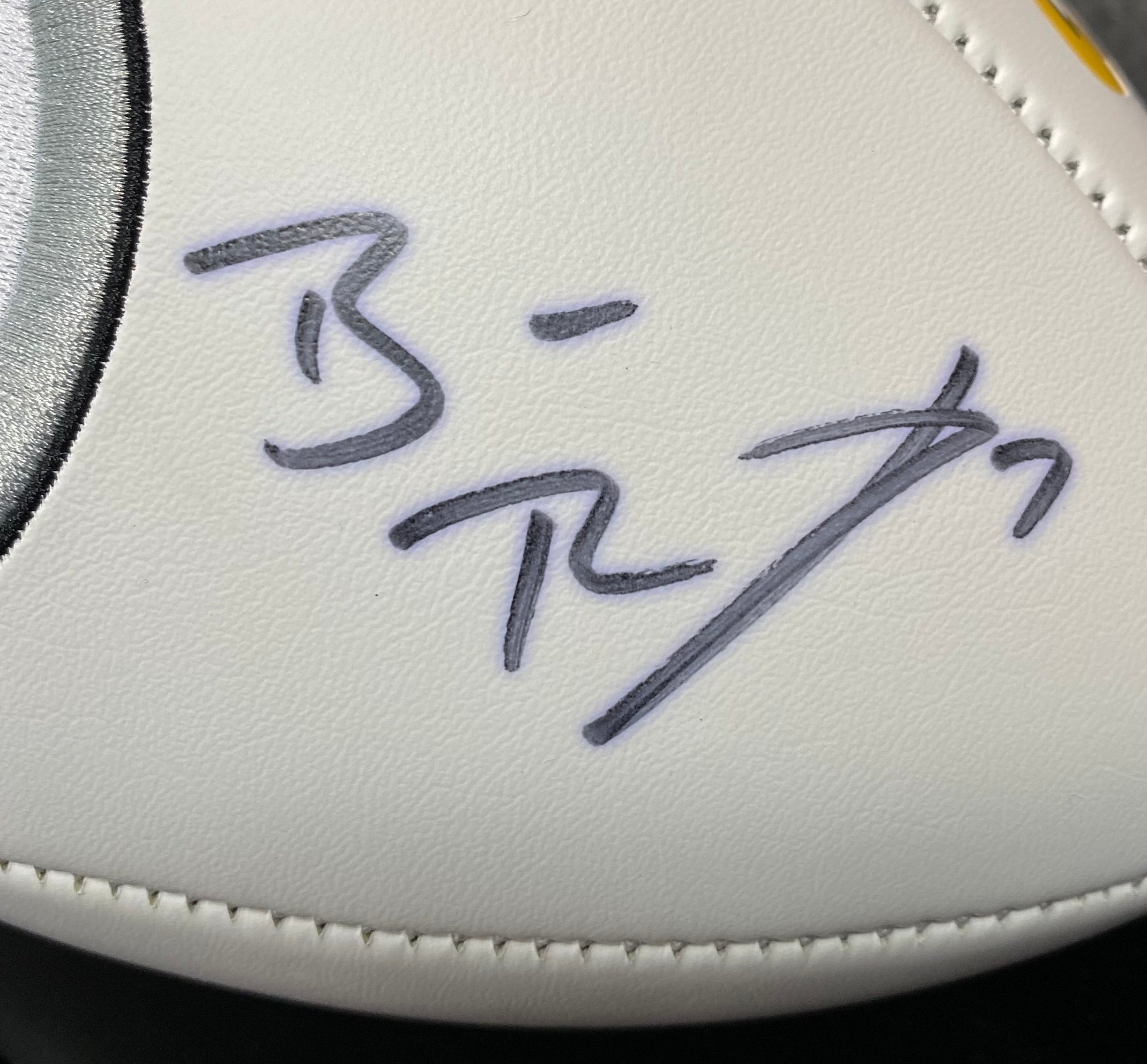 : Ben Roethlisberger Autographed Pittsburgh Steelers F/S