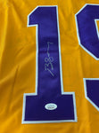 Butch Goring Los Angeles Kings Autographed Jersey - Yellow