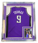 Kenny Thomas Signed Framed Kings Jersey