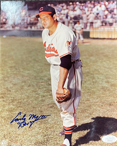 Early Wynn Clevland Indians Signed Photo