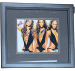 Beyoncé Knowles Framed Photo With Facsimile Signature