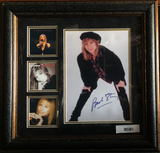 Barbara Streisand Signed 11x14 Photo with 4 Additional Photos Framed 23x24 - All In Autographs